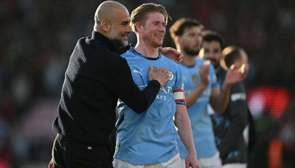 瓜迪奥拉感谢德布劳内的付出，盼欧冠之旅圆满结束