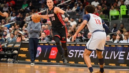 阿德巴约28+12希罗27+5 热火大胜奇才迎5连胜